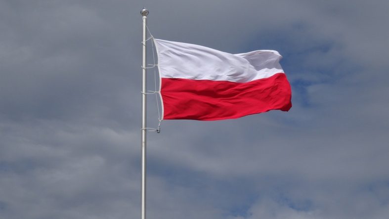 Polen Flagge